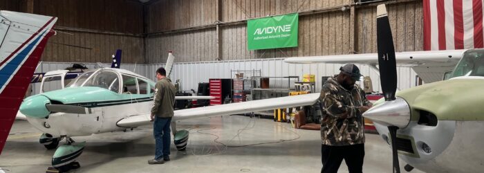 Aircraft maintenance at KBFS Temple, TX